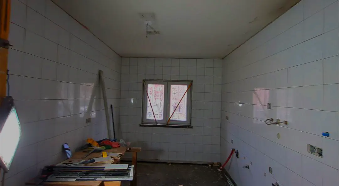 Cozinha de apartamento em Lisboa — Antes