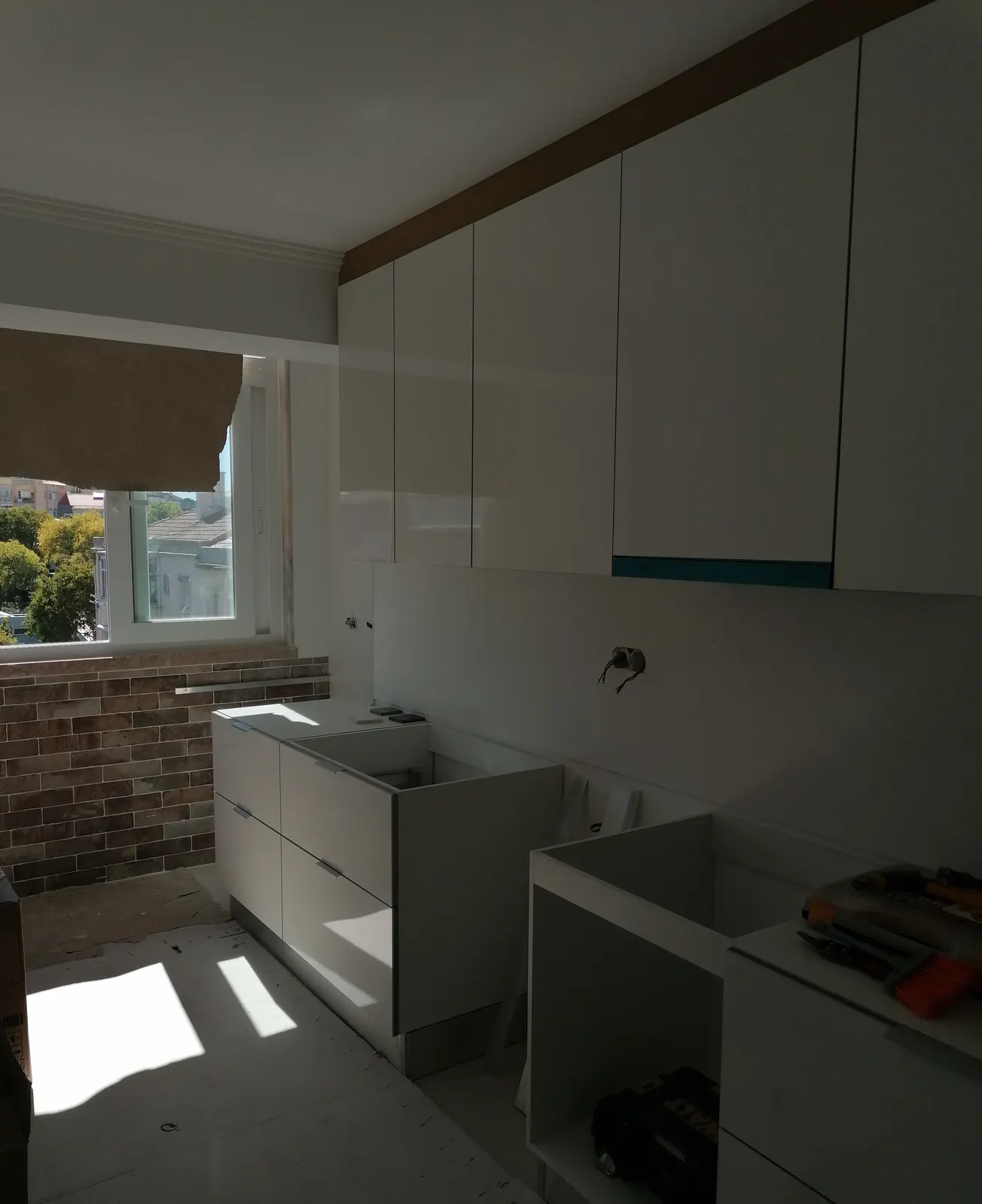 Cozinha remodelada — Antes