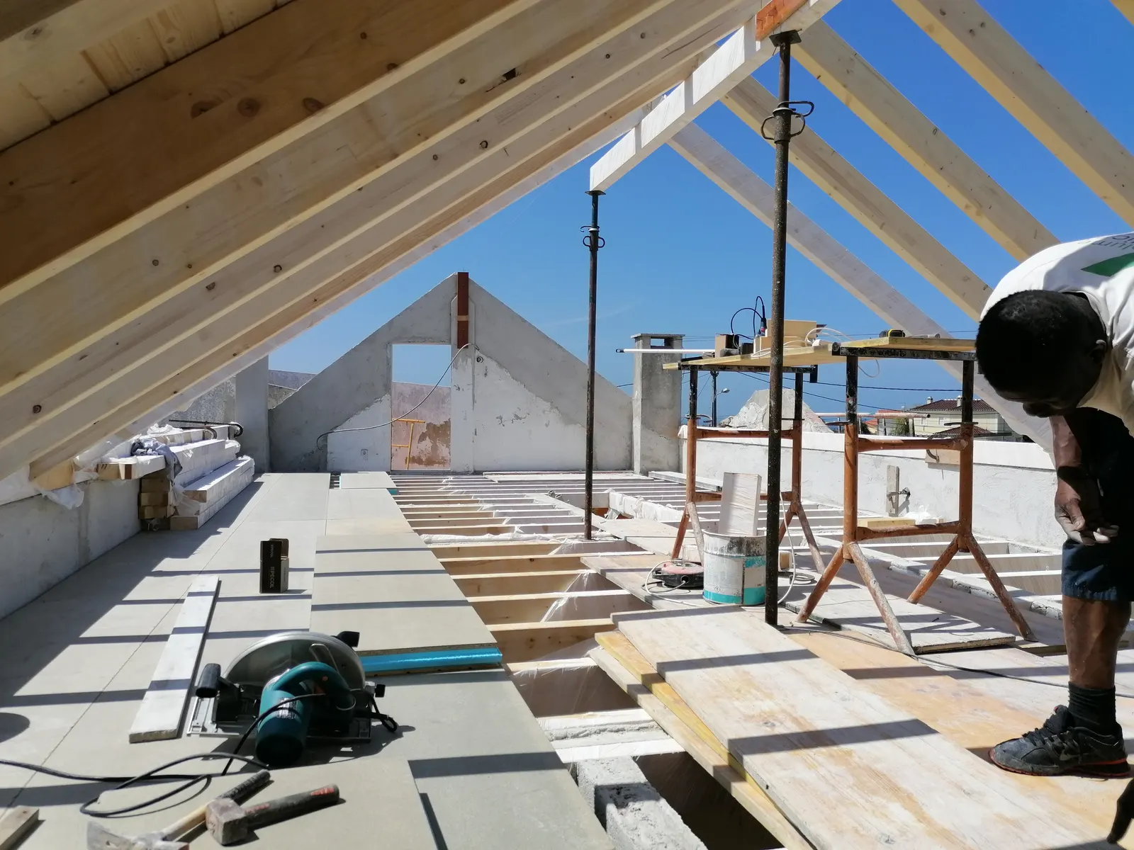 Cobertura completa na Ericeira — Em obra (1/4)