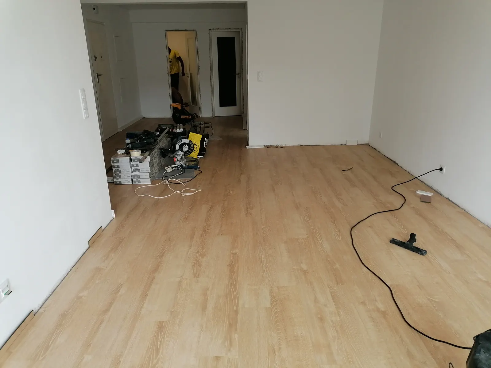 Remodelação em Rio de Mouro — Sala — depois
